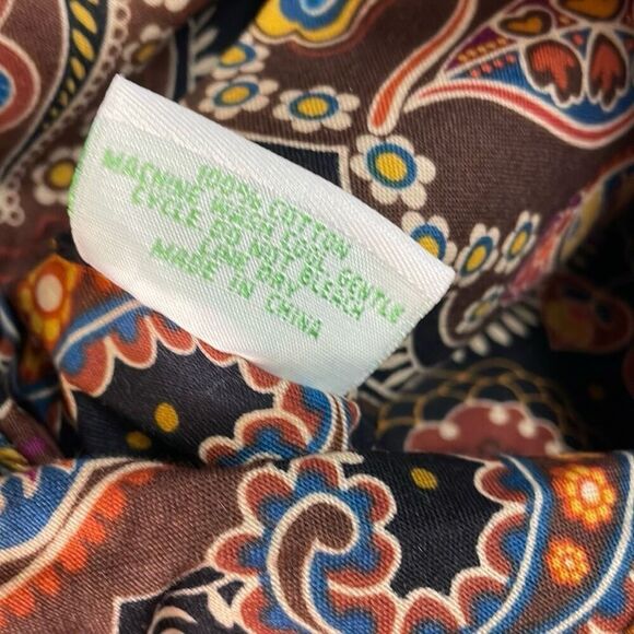 VERA BRADLEY Sherry Tote Bag Purse Retired Kensington Pattern Floral Paisley - Picture 9 of 10